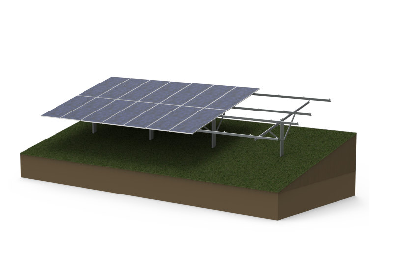 Single Row Tracking System